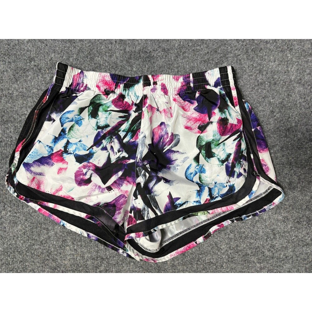 RBX Shorts Girls Medium Performance Athletic Lined Light Weight Running colorful